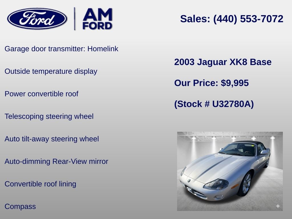Used 2003 Jaguar XK8 Convertible RWD image 18