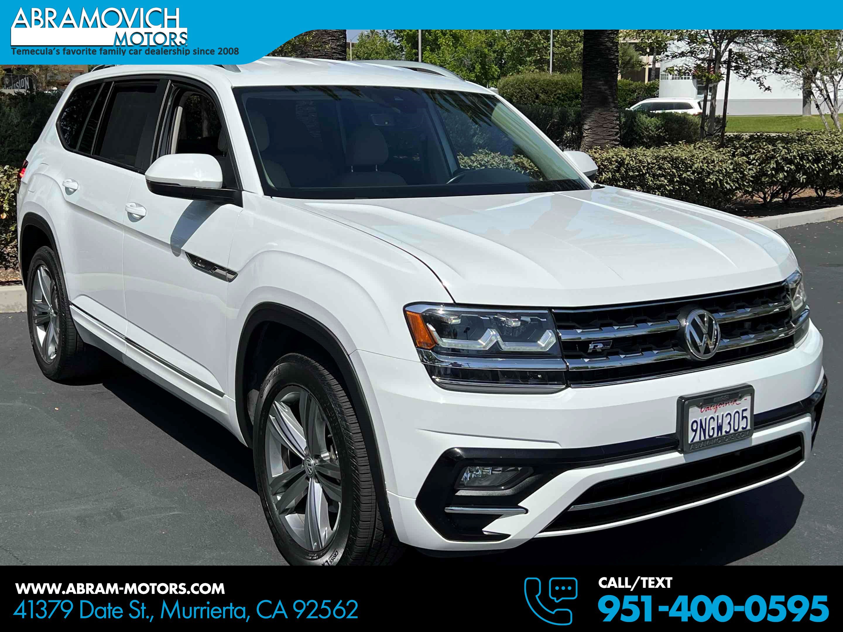 Used 2019 Volkswagen Atlas SE w/ Towing Package