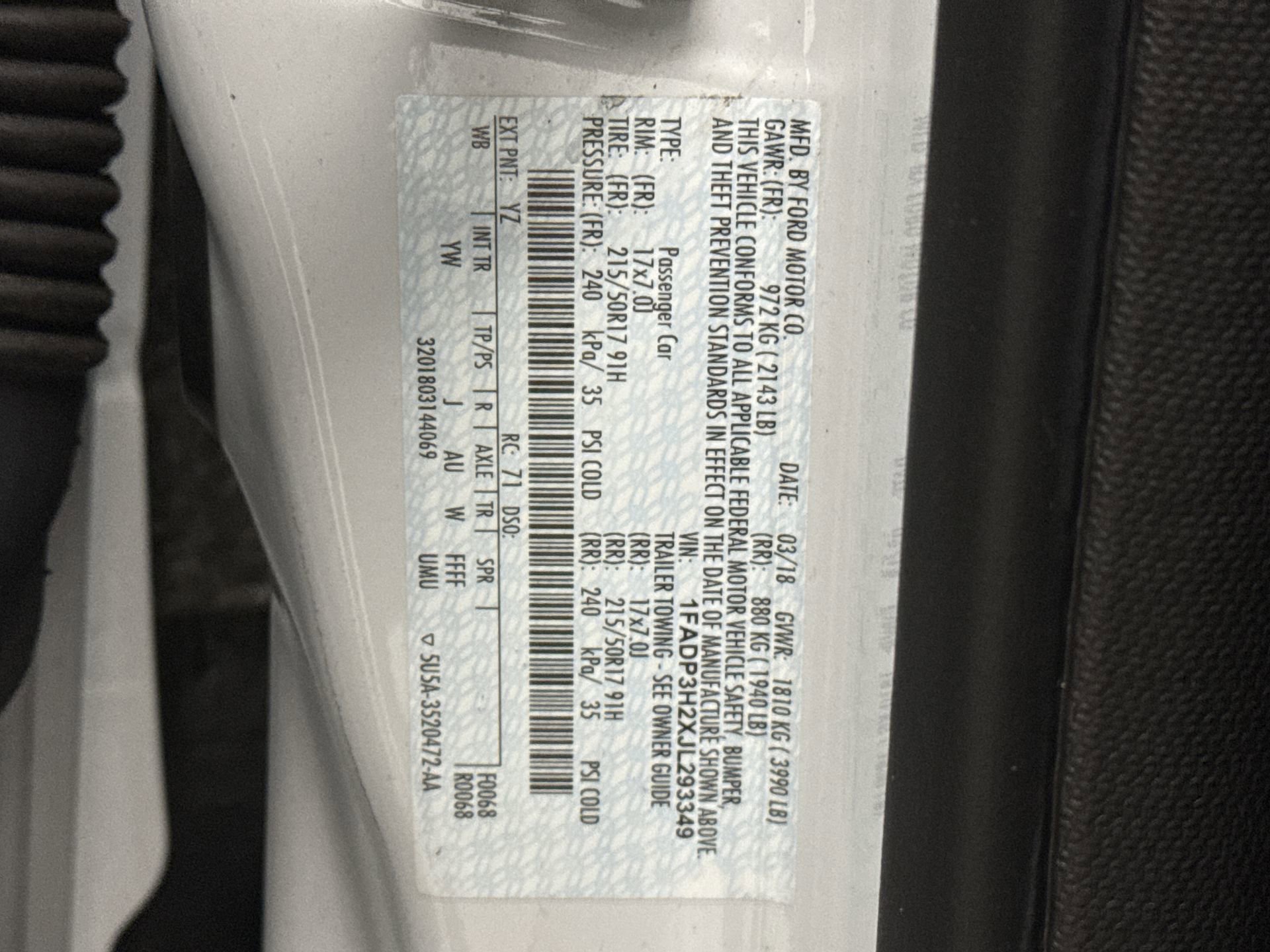 Used 2018 Ford Focus SEL FWD image 11