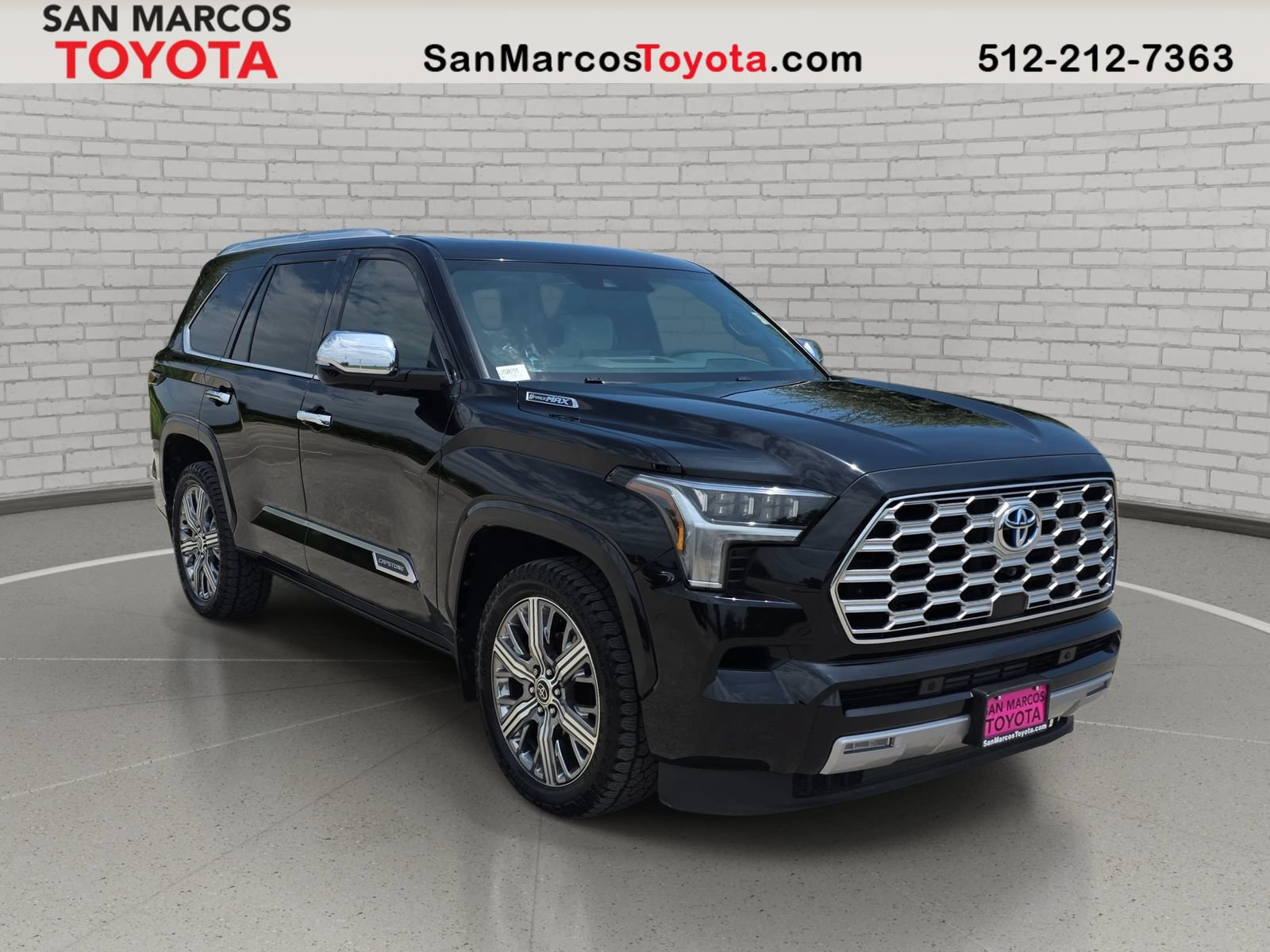 Used 2024 Toyota Sequoia Capstone AWD/4WD image 3