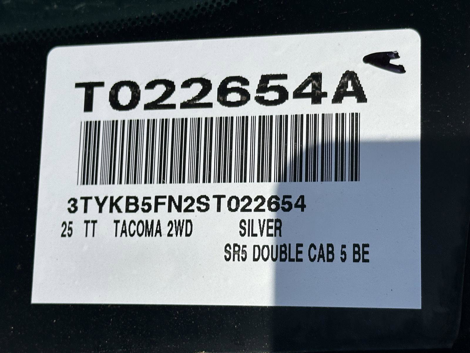 Certified 2025 Toyota Tacoma SR5 image 57