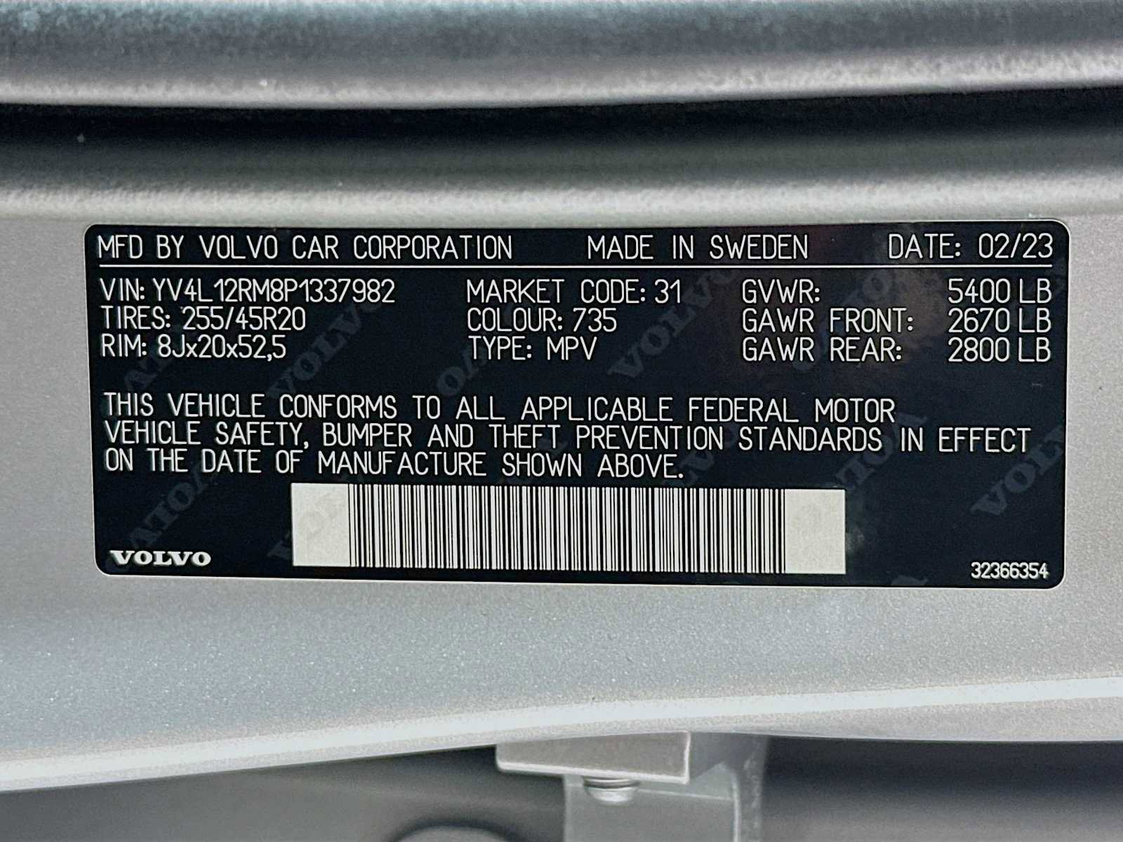 Used 2023 Volvo XC60 B5 Ultimate AWD/4WD image 31