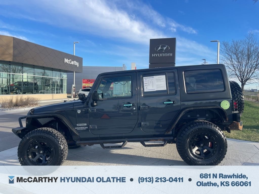 Used 2017 Jeep Wrangler Unlimited Sport w/ Quick Order Package 24S image 11