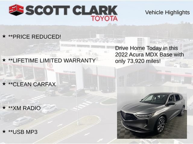 Used 2022 Acura MDX w/ Technology Package FWD image 12
