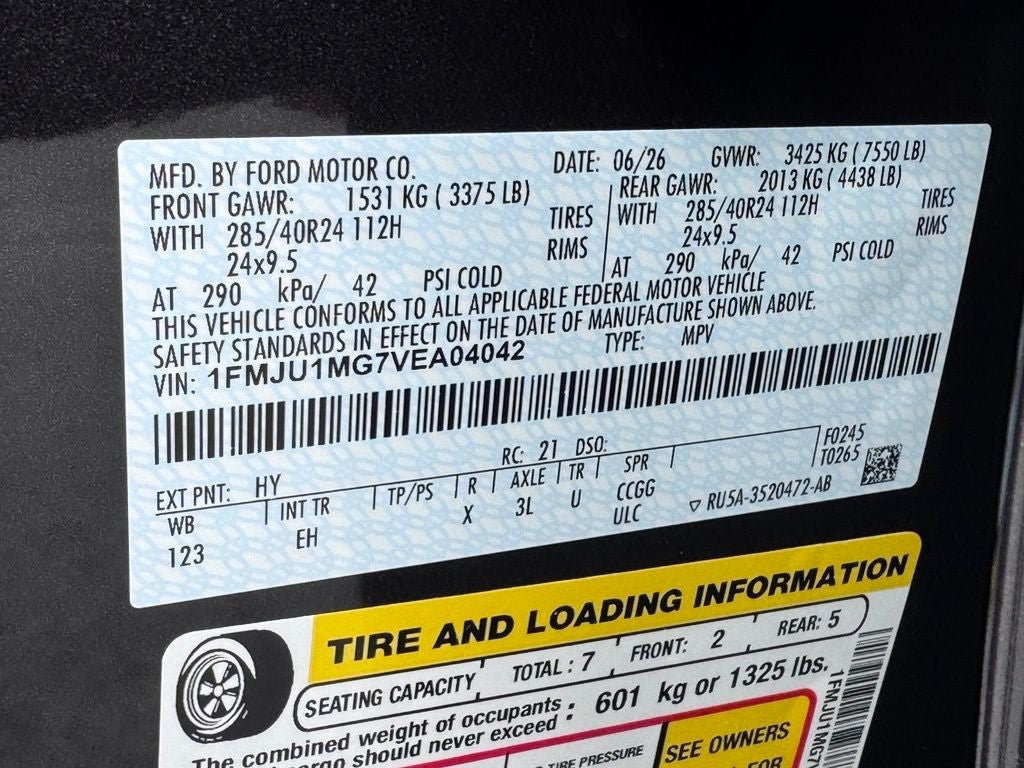 New 2027 Ford Expedition Platinum w/ Stealth Performance Package AWD/4WD image 54