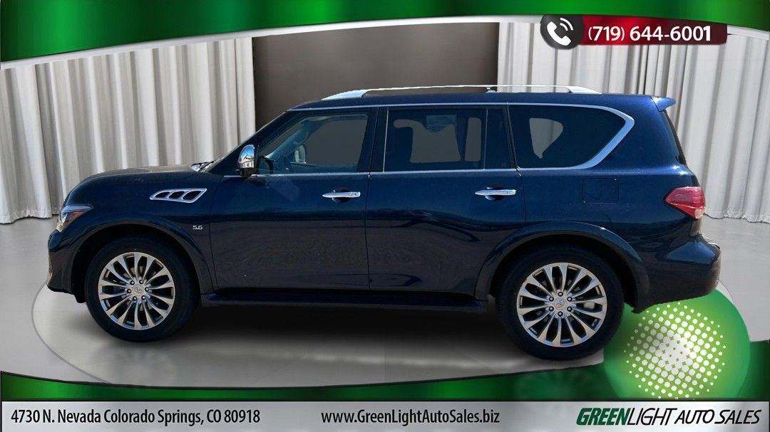 Used 2016 INFINITI QX80 4WD w/ Deluxe Technology Package image 2