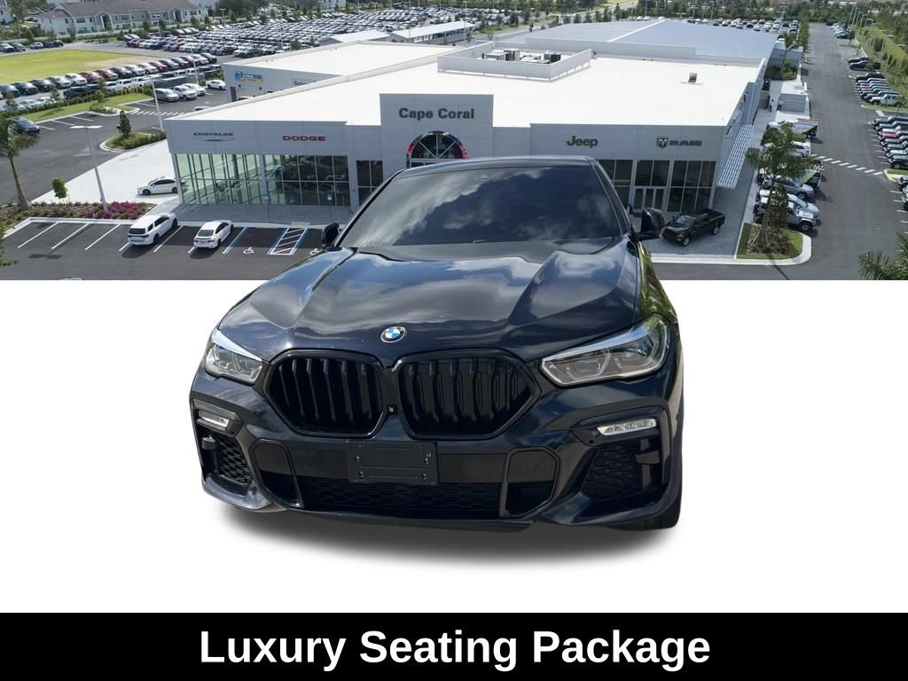 Used 2020 BMW X6 M50i w/ Executive Package AWD/4WD image 4