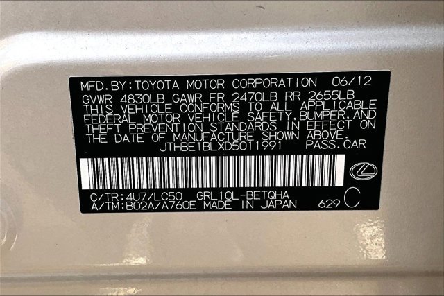 Used 2013 Lexus GS 350 PREMIUM PACKAGE 4-DOOR  3.5L V w/ Premium Pkg image 19