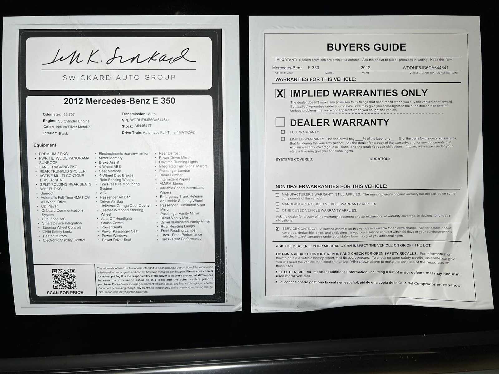 Used 2012 Mercedes-Benz E 350 4MATIC Sedan image 44