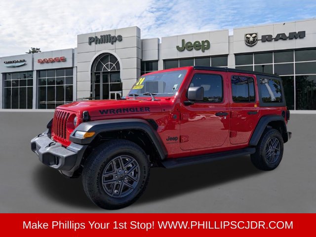 Used 2024 Jeep Wrangler Unlimited Sport AWD/4WD image 7