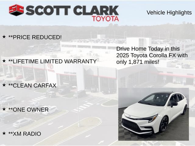 Used 2025 Toyota Corolla FX w/ Convenience Package FWD image 12