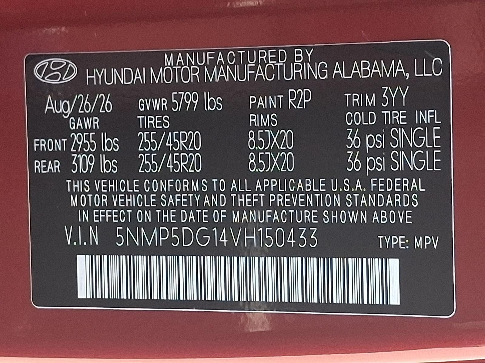 New 2027 Hyundai Santa Fe Calligraphy AWD/4WD image 19