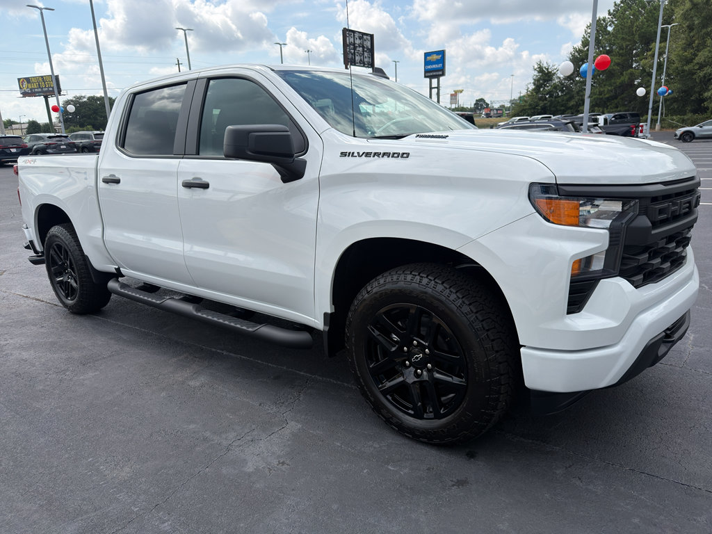 New 2026 Chevrolet Silverado 1500 Custom w/ Turbomax Blackout Package AWD/4WD image 2