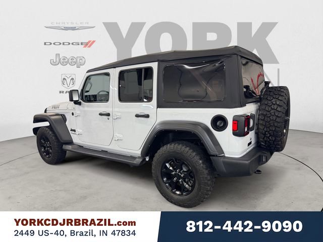 Used 2022 Jeep Wrangler Unlimited Willys image 3