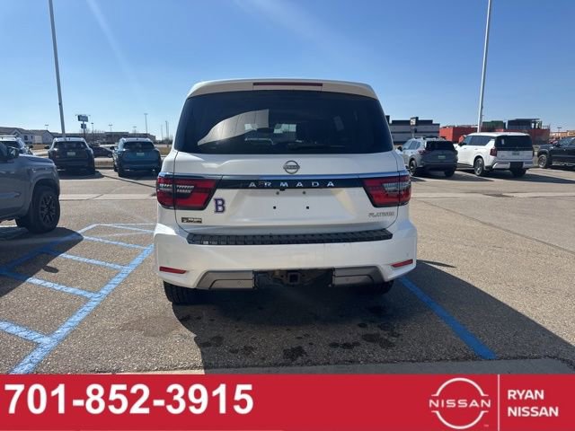 Certified 2022 Nissan Armada Platinum w/ Captain's Chairs Package image 5