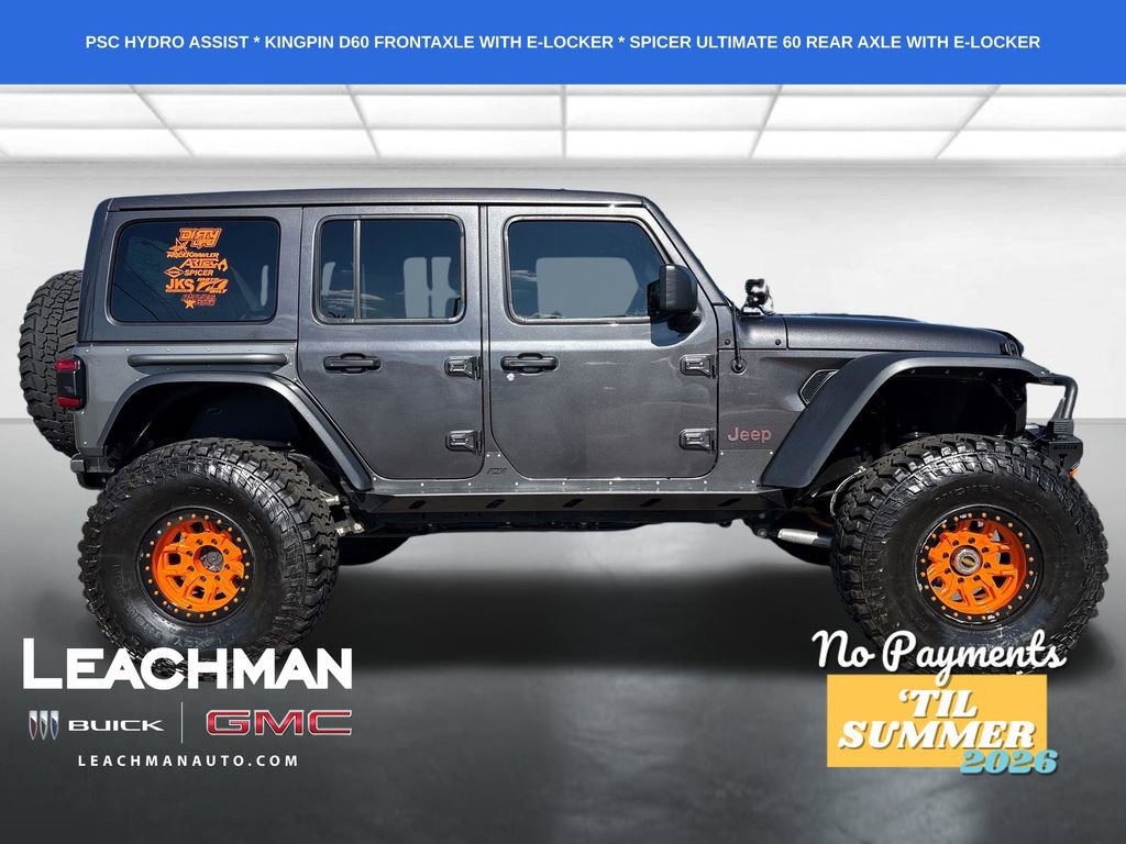 Used 2020 Jeep Wrangler Unlimited Rubicon w/ LED Lighting Group image 2