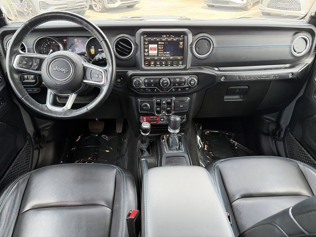 Used 2021 Jeep Wrangler Unlimited Rubicon 4xe w/ Steel Bumper Group AWD/4WD image 13