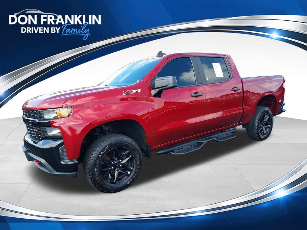 Used 2021 Chevrolet Silverado 1500 Custom Trail Boss w/ LPO, Dark Essentials Package