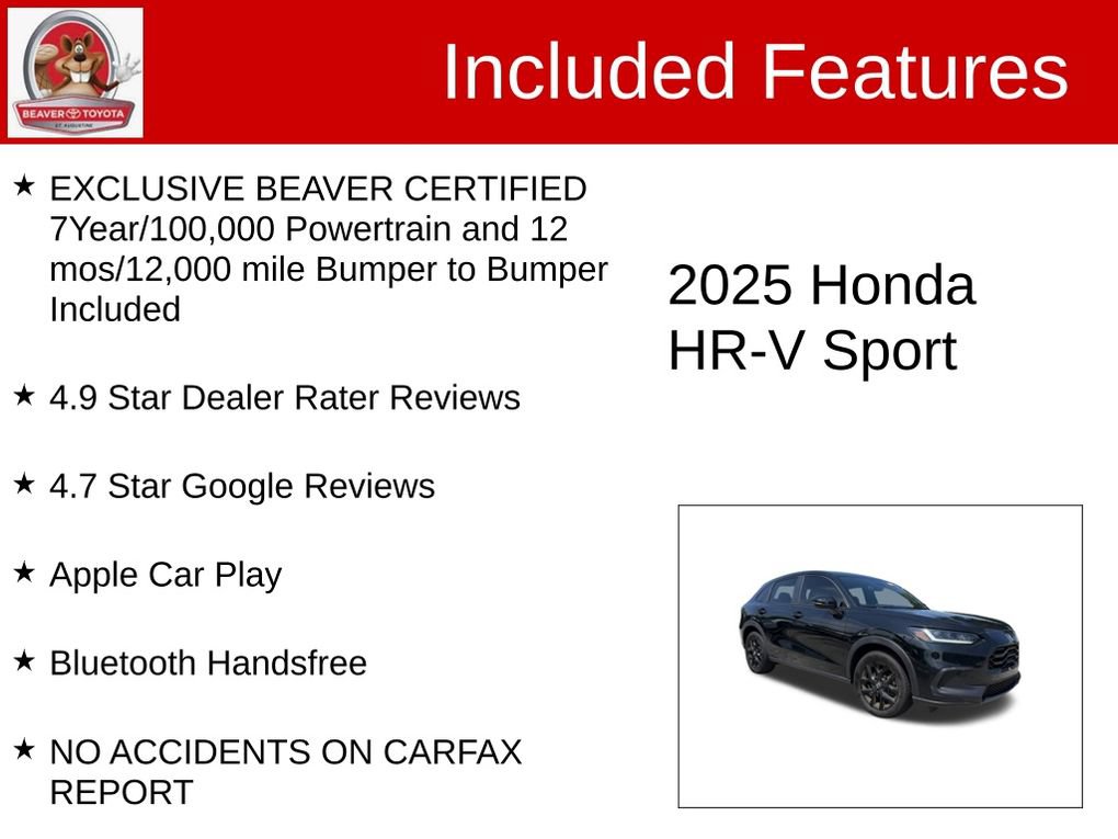 Used 2025 Honda HR-V Sport image 4