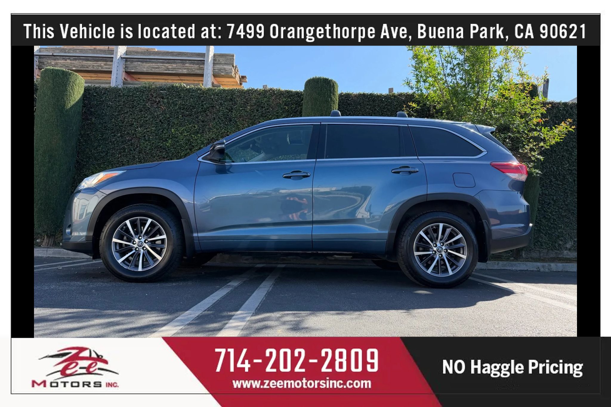 Used 2018 Toyota Highlander XLE w/ Carpet Mat Package (TMS) image 11