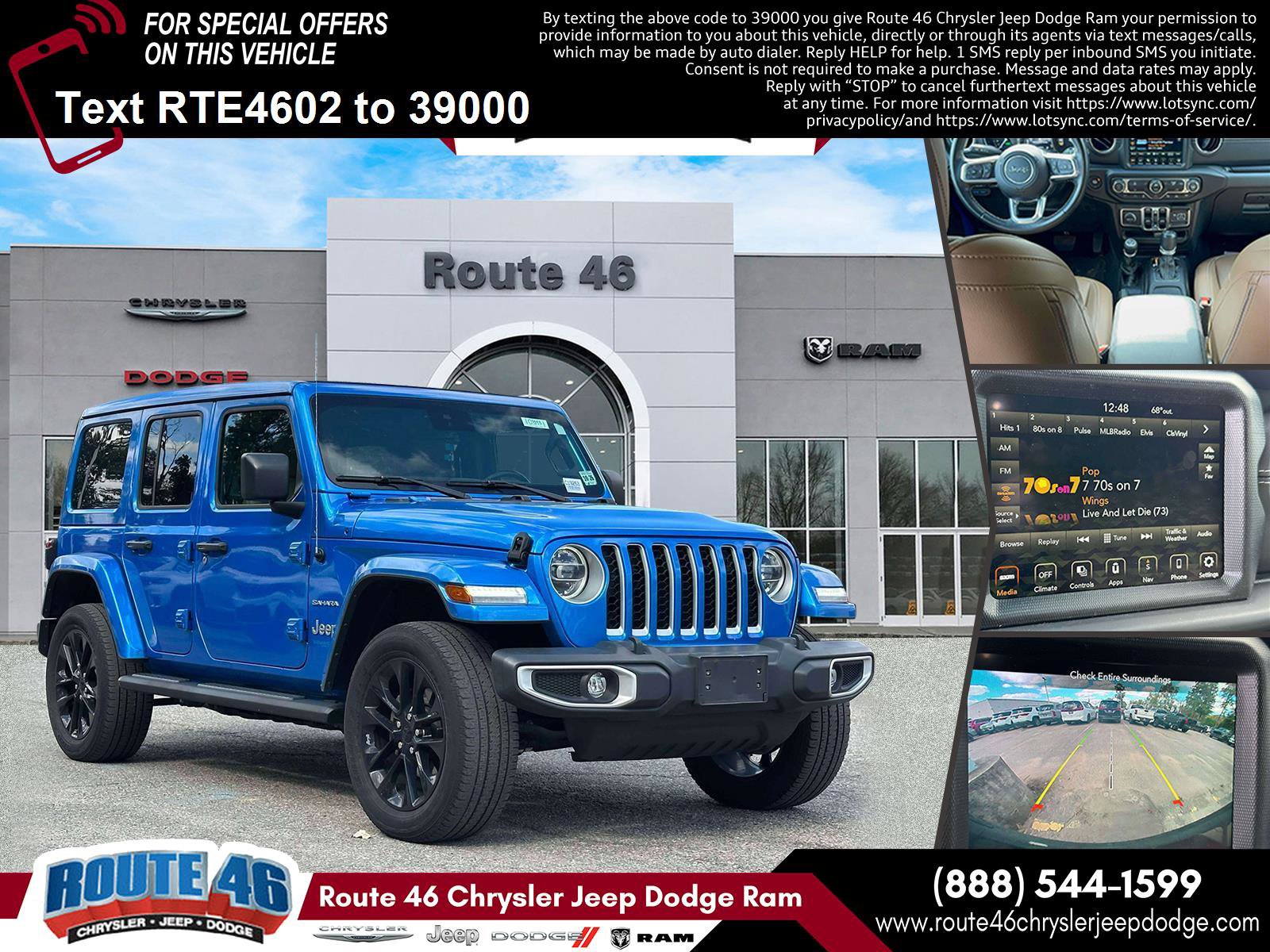 Used 2021 Jeep Wrangler Unlimited Sahara w/ Safety Group