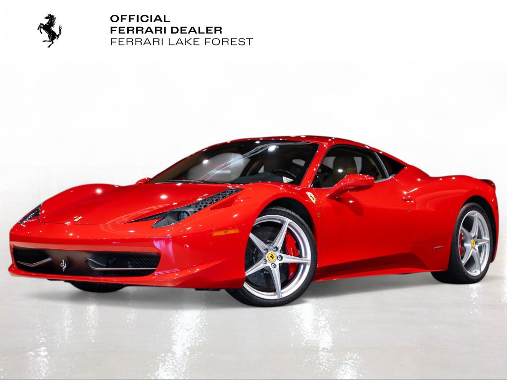 Used 2010 Ferrari 458 Italia Coupe RWD image 1