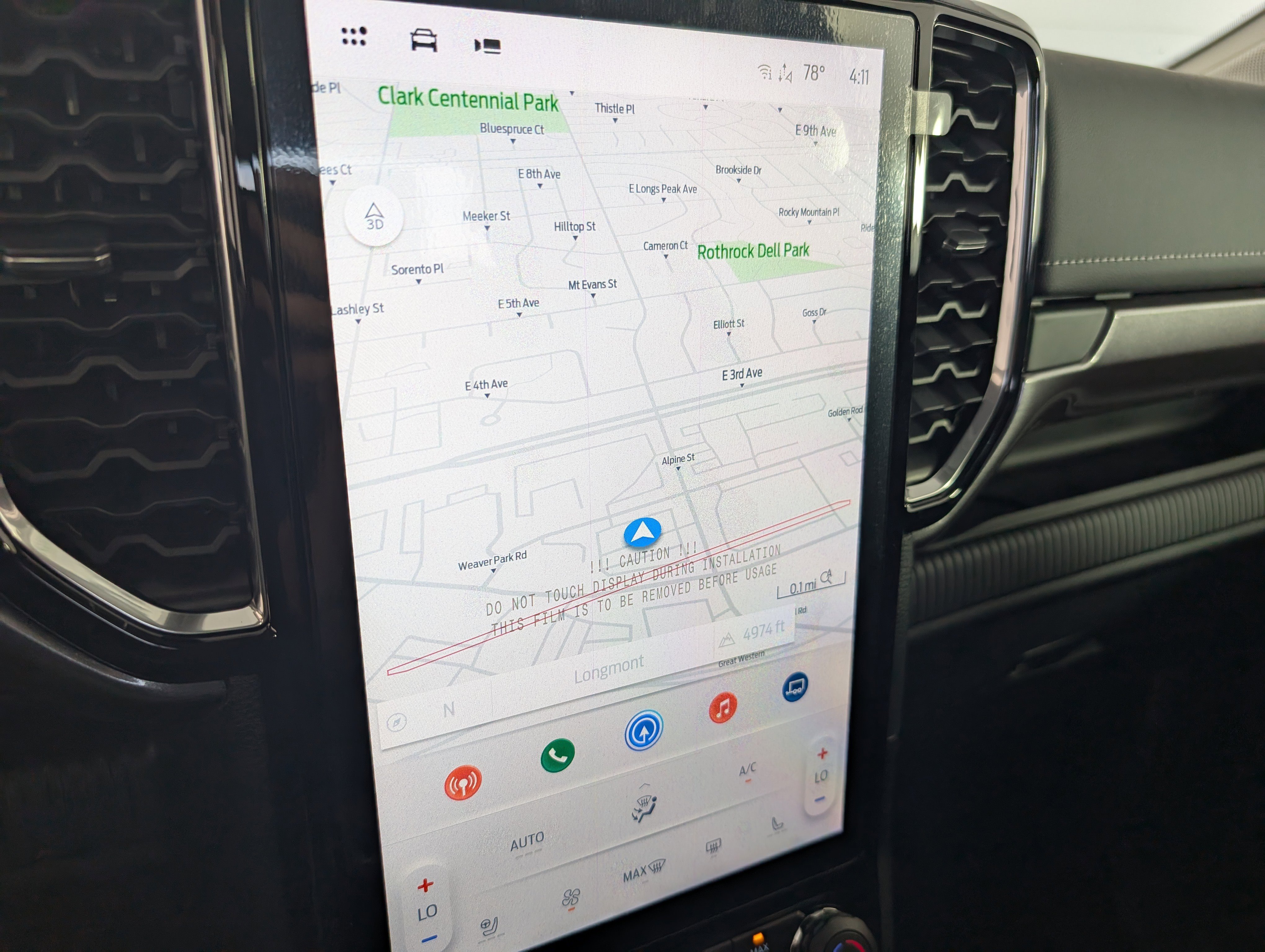 New 2025 Ford Ranger Lariat w/ FX4 Off-Road Package image 15