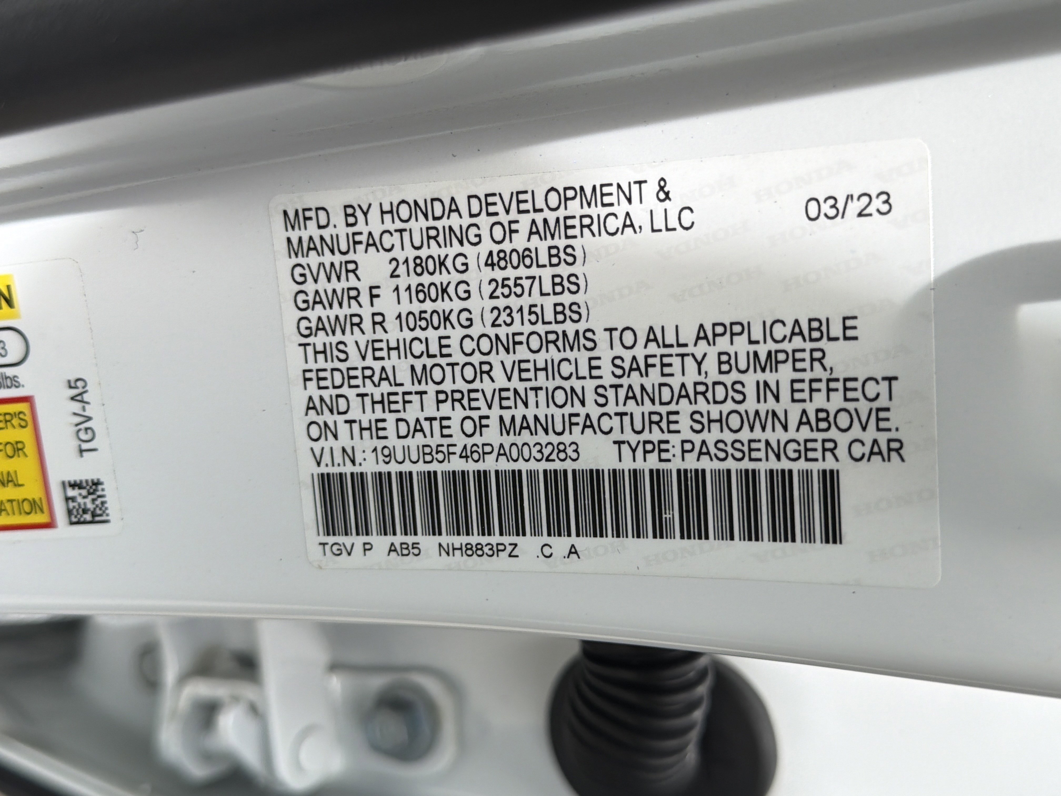 Used 2023 Acura TLX w/ Technology Package FWD image 33