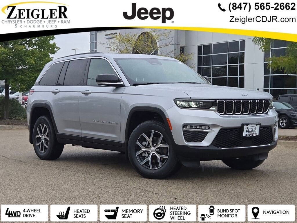 New 2025 Jeep Grand Cherokee Limited w/ MOPAR Finishing Package