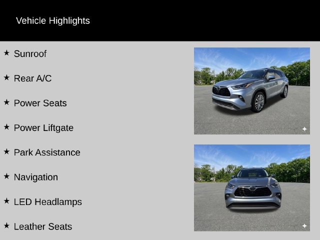 Used 2023 Toyota Highlander Platinum AWD/4WD image 2