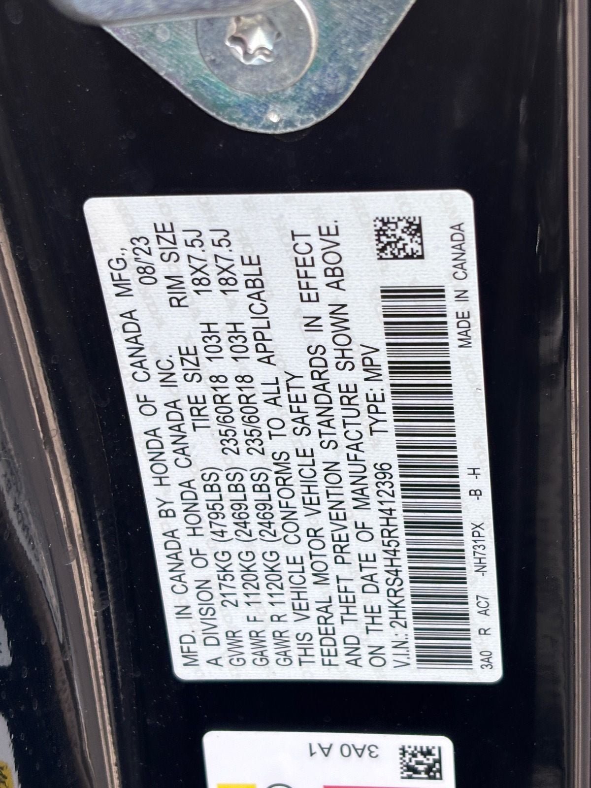 Certified 2024 Honda CR-V EX image 37