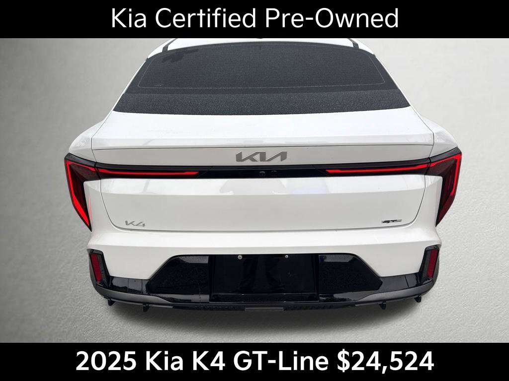 Certified 2025 Kia K4 GT-Line w/ GT-Line Sunroof Package FWD image 5