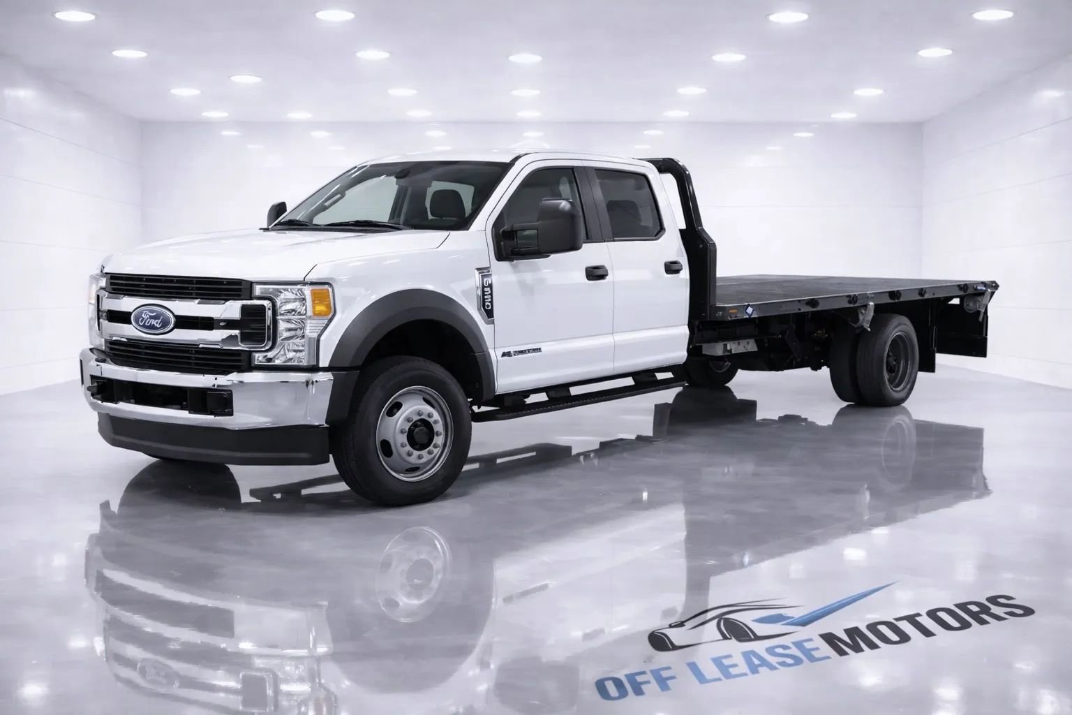 Used 2021 Ford F550 4x4 Crew Cab Super Duty w/ Power Equipment Group image 1