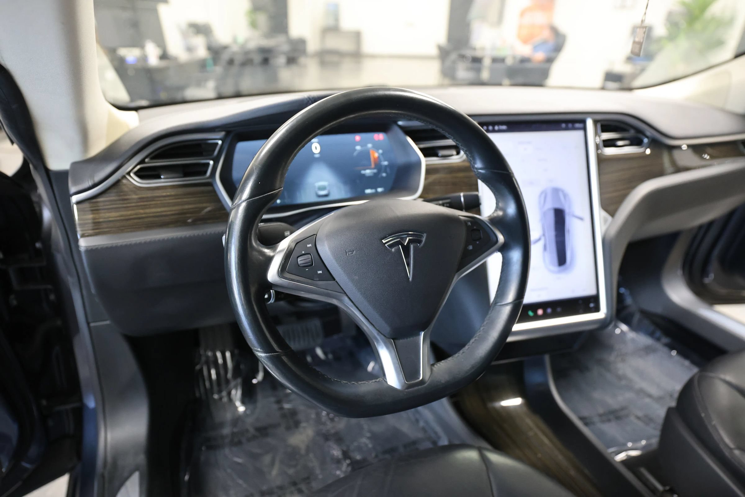Used 2015 Tesla Model S 85D AWD/4WD image 24