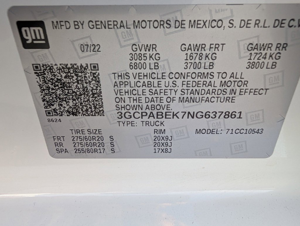 Certified 2022 Chevrolet Silverado 1500 Custom image 23