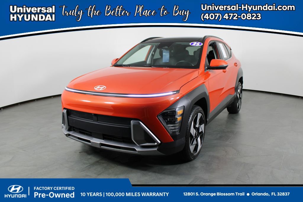 Certified 2025 Hyundai Kona Limited