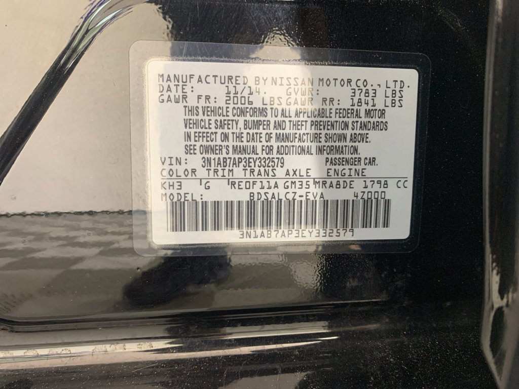 Used 2014 Nissan Sentra S FWD image 13