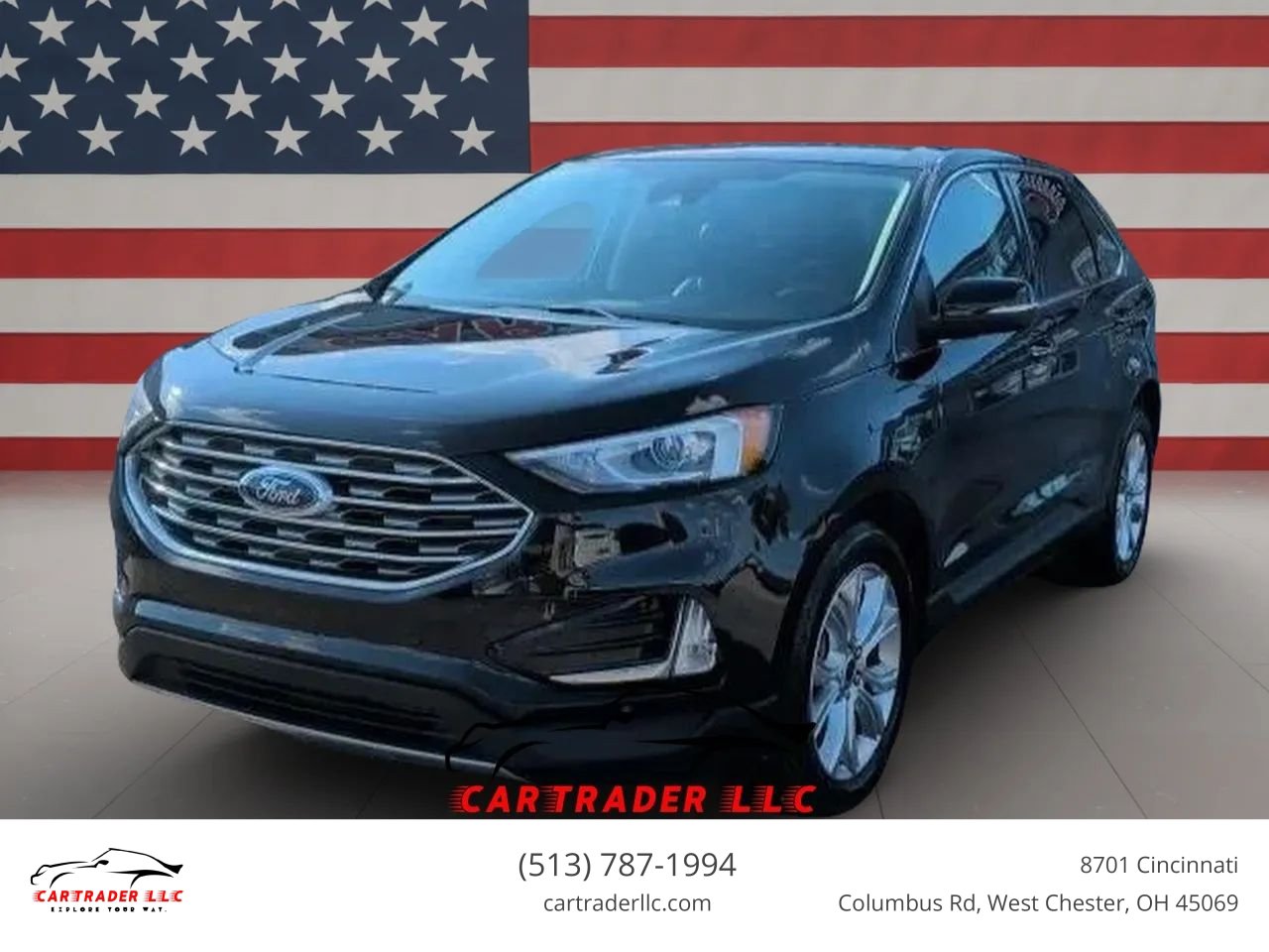 Used 2022 Ford Edge Titanium AWD/4WD image 1