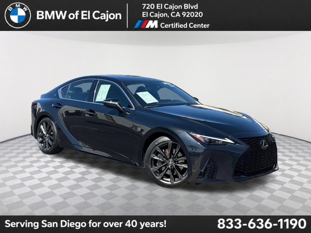 Used 2024 Lexus IS 300 F Sport w/ Accessory Package RWD image 1