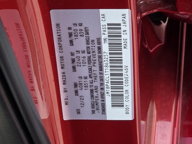 Used 2026 MAZDA MAZDA3 2.5 S Sedan w/ Preferred Pkg FWD image 43