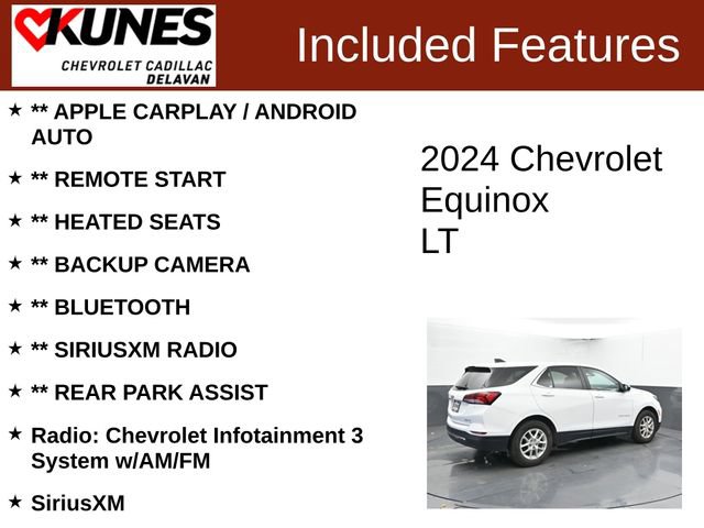 Used 2024 Chevrolet Equinox LT AWD/4WD image 3