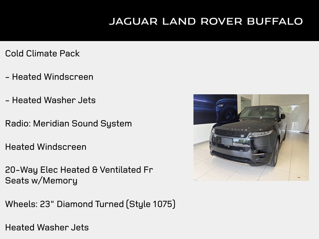 Used 2025 Land Rover Range Rover Sport Dynamic SE AWD/4WD image 4