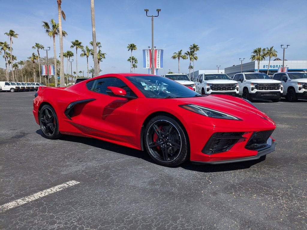 Used 2020 Chevrolet Corvette Stingray Premium Cpe w/ 3LT Preferred Equipment Group image 2