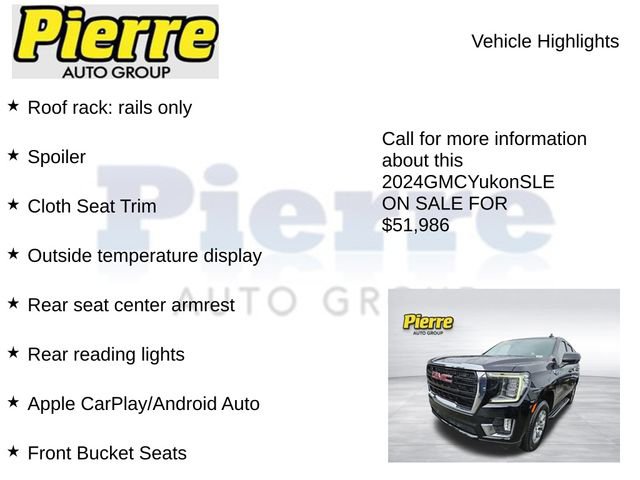 Used 2024 GMC Yukon SLE image 22