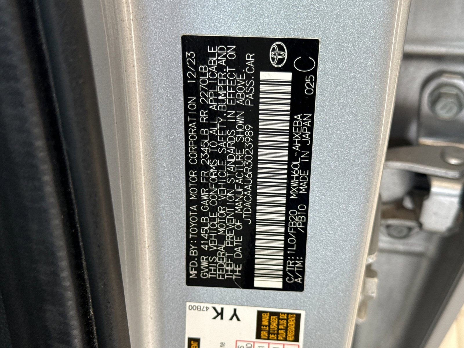 Used 2024 Toyota Prius LE image 16