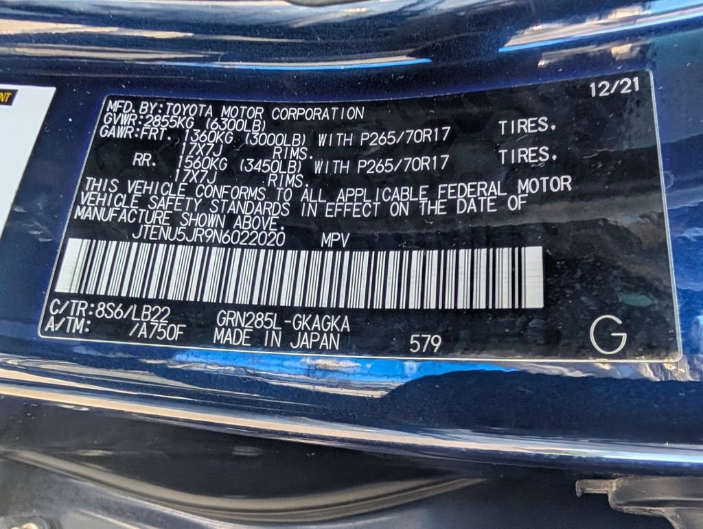 Used 2022 Toyota 4Runner SR5 Premium image 23