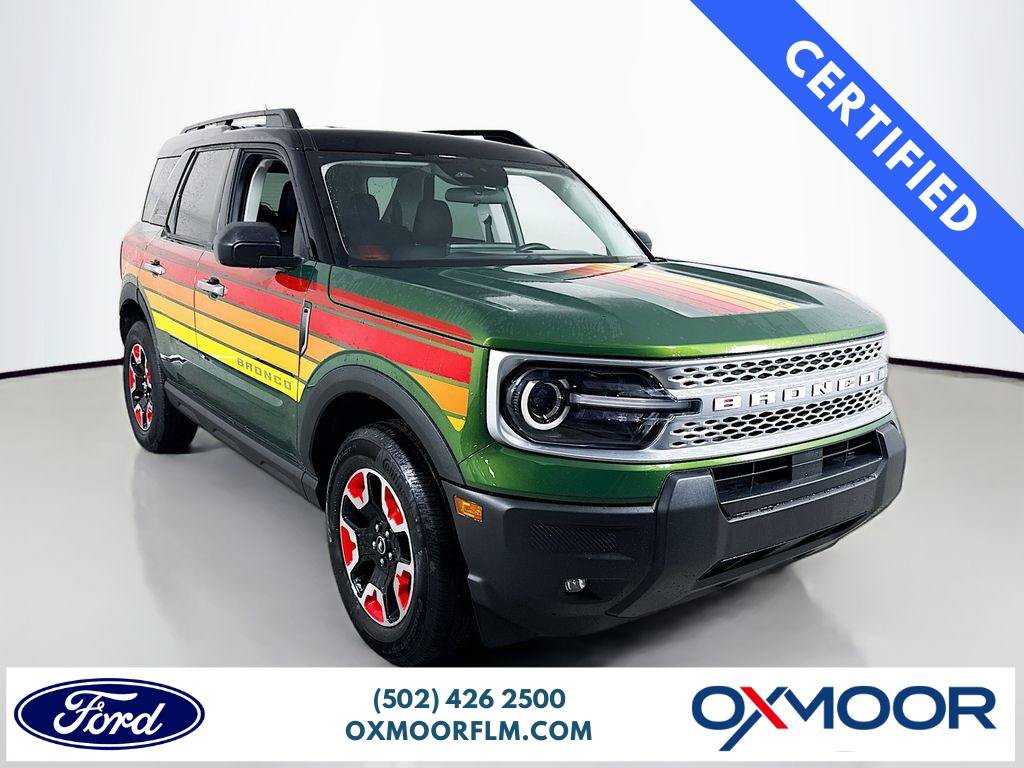 Certified 2025 Ford Bronco Sport Free Wheeling w/ Convenience Package AWD/4WD image 1
