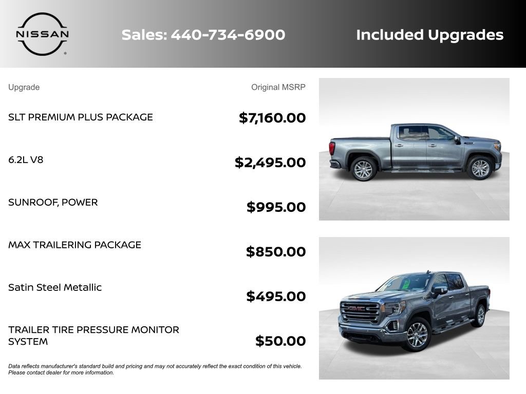 Used 2020 GMC Sierra 1500 SLT w/ SLT Premium Plus Package image 6