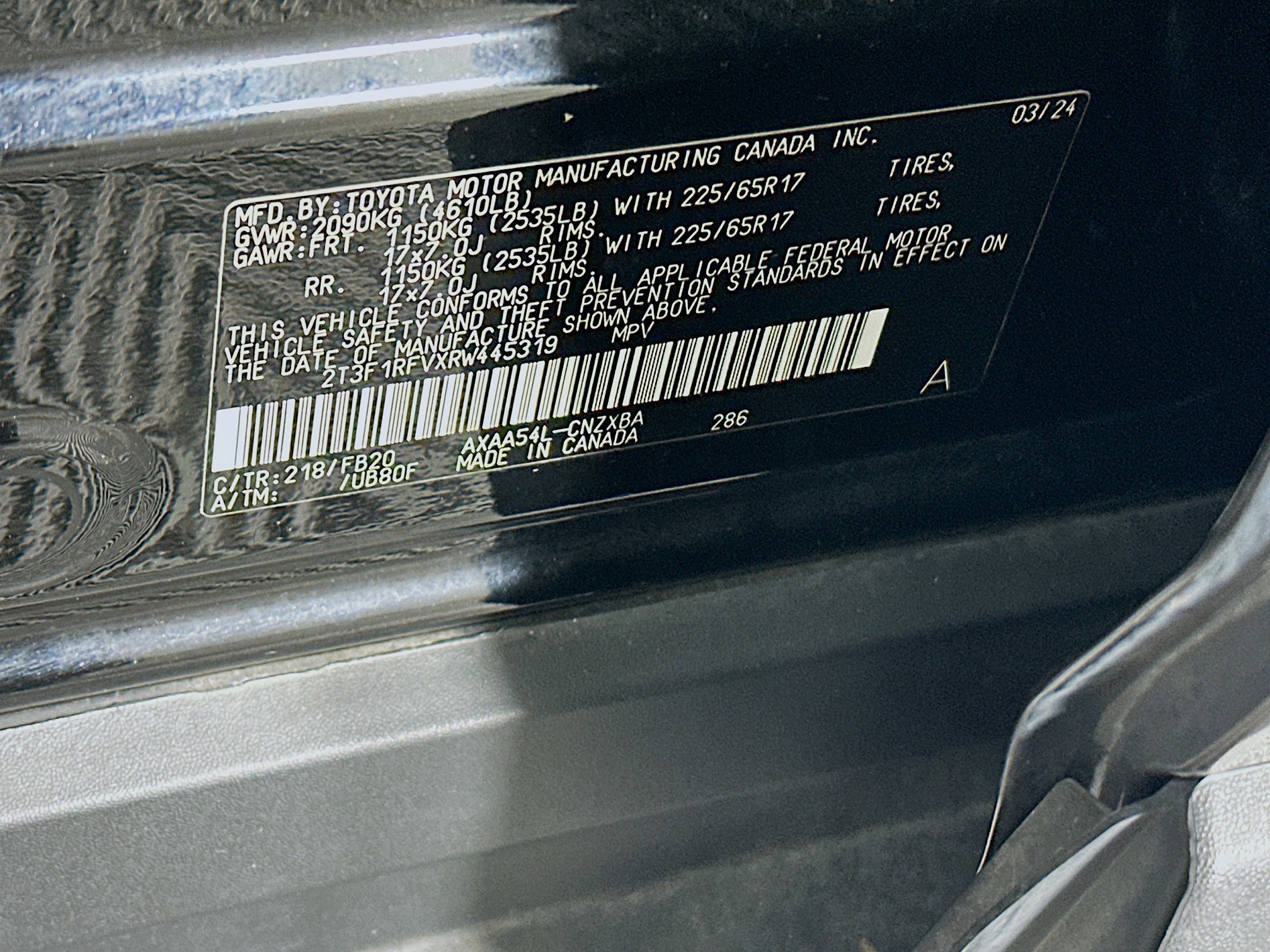 Used 2024 Toyota RAV4 LE image 12