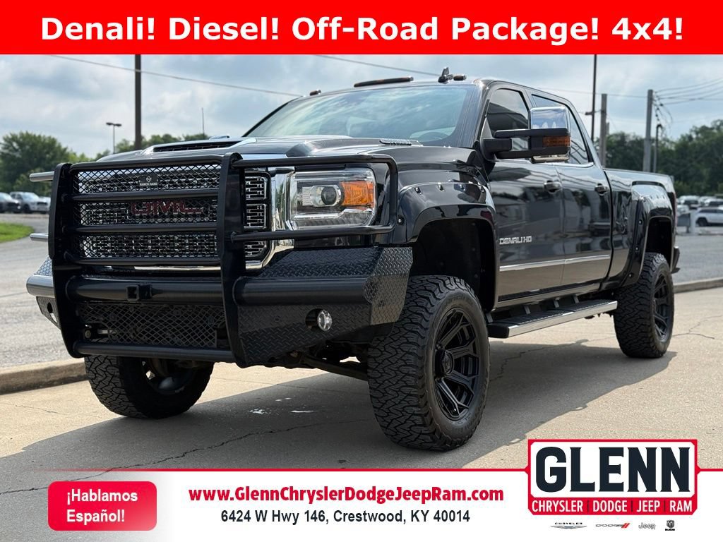 Used 2018 GMC Sierra 2500 Denali w/ Duramax Plus Package AWD/4WD image 1